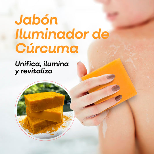 Jabón Iluminador de Cúrcuma